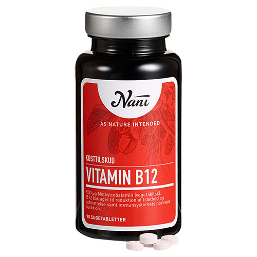 - Vegansknani B12 Vitamin