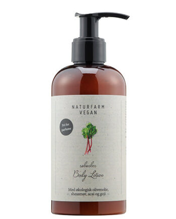 - Vegansknaturfarm Body Lotion Rabarber