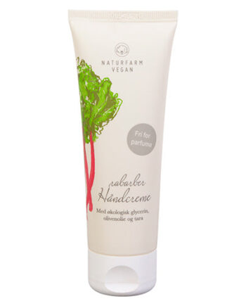 - Vegansknaturfarm Håndcreme Rabarer