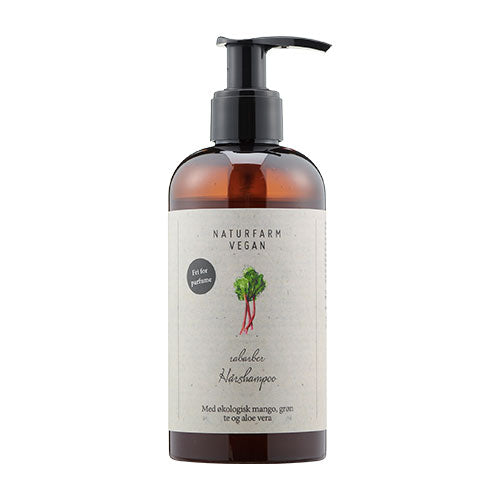 - Vegansknaturfarm Hårshampoo Rabarber