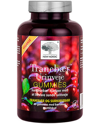 - Vegansknew Nordic Tranebær Urinveje Gummies