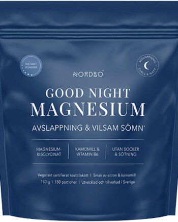 - Vegansknordbo Good Night Magnesium Instant Pulver