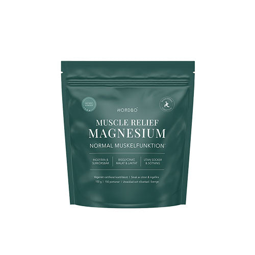 - Vegansknordbo Muscle Relief Instant Magnesium Pulver