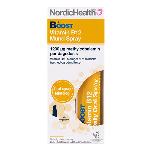- Vegansknordichealth Boost Vitamin B12 Mund Spray