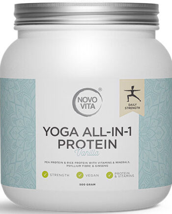 - Vegansknovo Vita Yoga All-in-  Protein Med Vaniljesmag