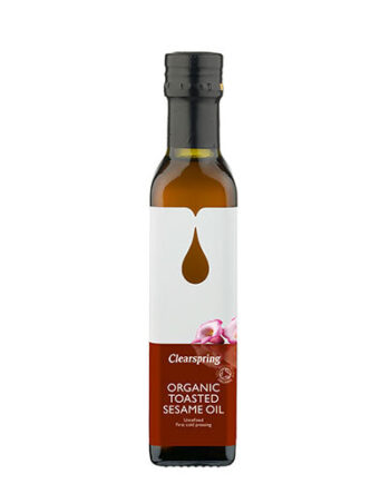 - Veganskristet Sesamolie   Clearspring