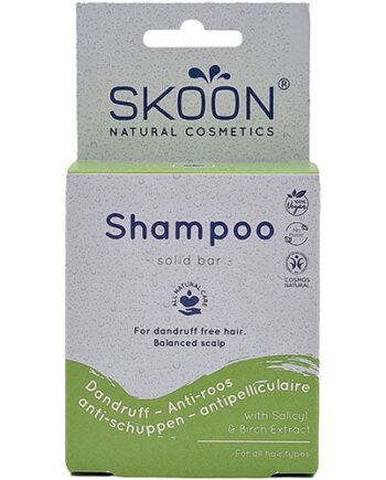 - Veganskskoon Solid Shampoo Bar Anti-skæl