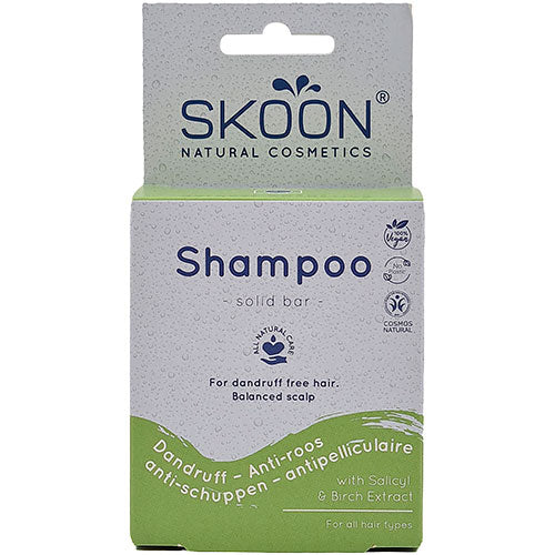 - Veganskskoon Solid Shampoo Bar Anti-skæl