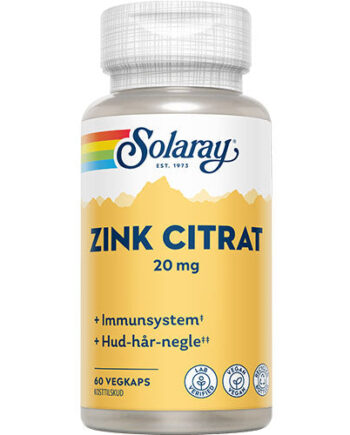 Solaray Zink Citrat 20 Mg