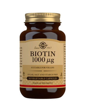 - Vegansksolgar Biotin 1000ug
