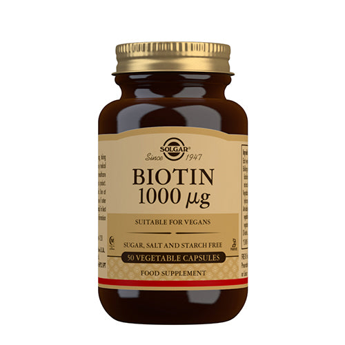 - Vegansksolgar Biotin 1000ug