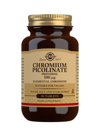 - Vegansksolgar Chrom Picolinat 100 Ug