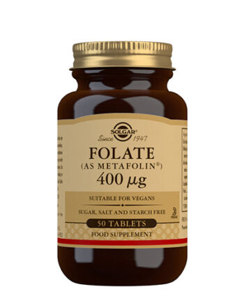 - Vegansksolgar Folat  Metafolin  400ug