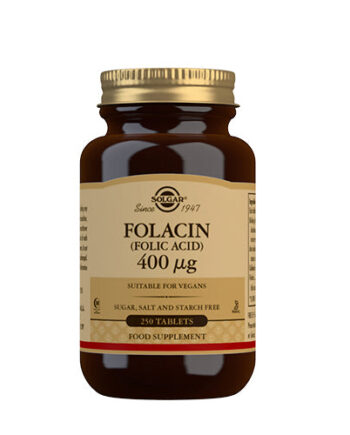 - Vegansksolgar Folsyre 400 Mcg