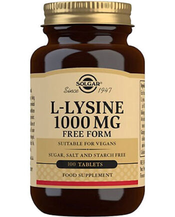 - Vegansksolgar  -lysine 1000 Mg