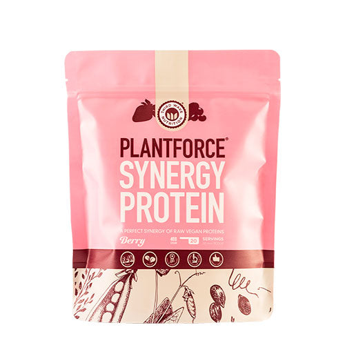 - Vegansksynergy Protein Bær Plantforce