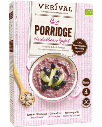 - Veganskverival Grød Blåbær-æble  økologisk