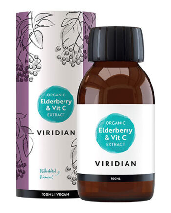 - Veganskviridian Nutrition Elderberry Sirup    Vit   Ekstrakt  økologisk