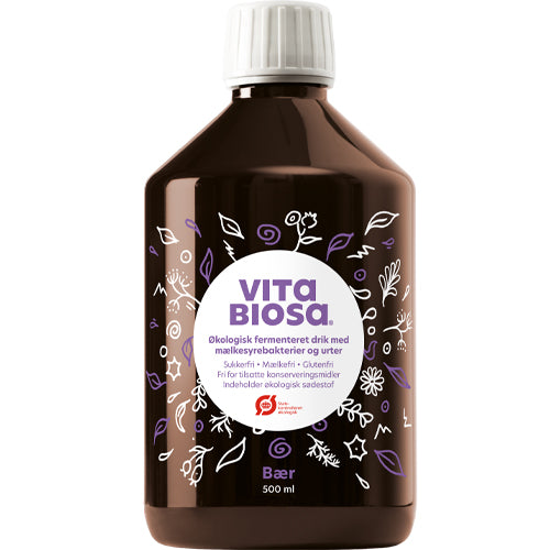 - Veganskvita Biosa Bær økologisk