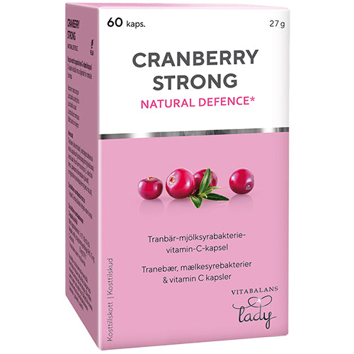 - Veganskvitabalans Lady Cranberry Strong