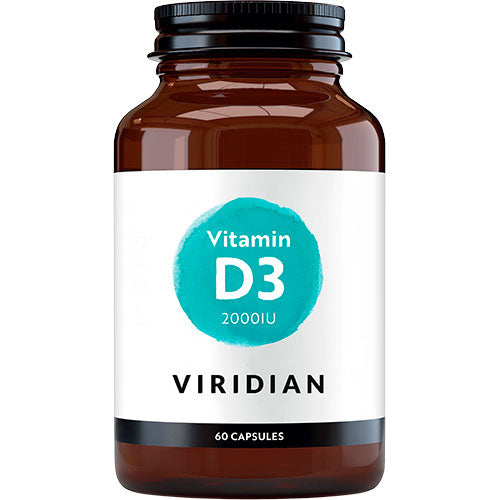 Viridian Nutrition Vitamin D3 Vegansk