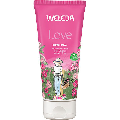 Weleda Love Shower Cream Rose