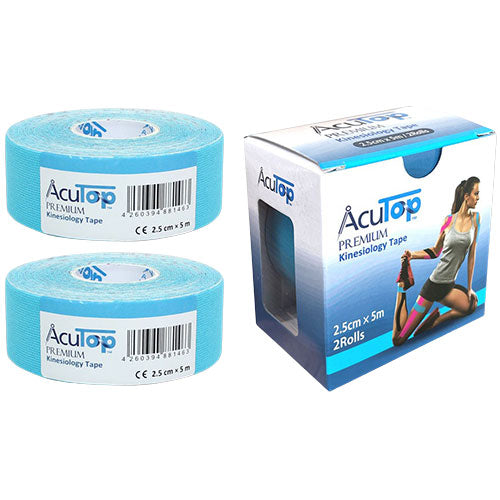 åcutop Terapeutisk Tape Blå 5cmx5 Ruller