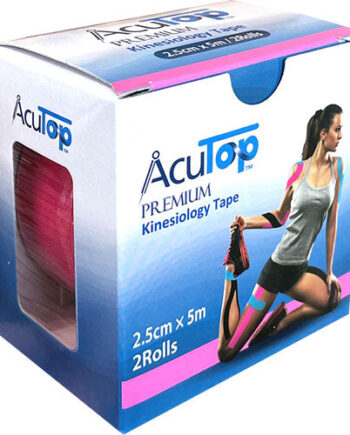 åcutop Terapeutisk Tape Pink   5cmx5m    Ruller