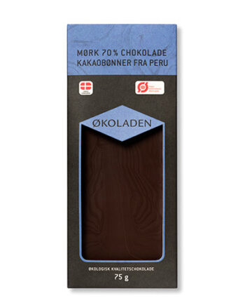 økoladen Chokolade Mørk 70   økologisk