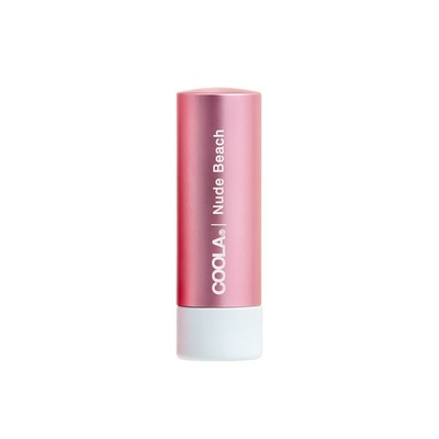 Coola Mineral Liplux Tinted Lip Balm Spf 30 Nude Beach Caramel