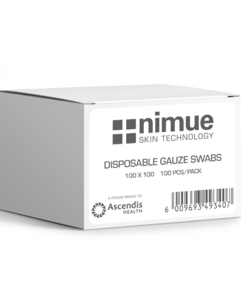Nimue Gauze Swabs  100mm   100mm  100 Stk