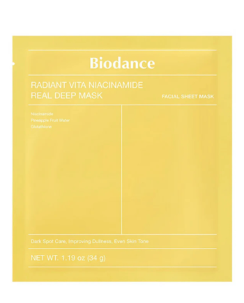 Biodance Radiant Vita Niacinamide Sheet Maske