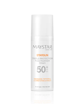 Maystar Starsun Triple Protection Face Treatment Cream Spf 50  50 Ml