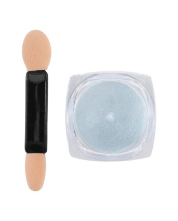 Pearl Powder Sølv Turkis