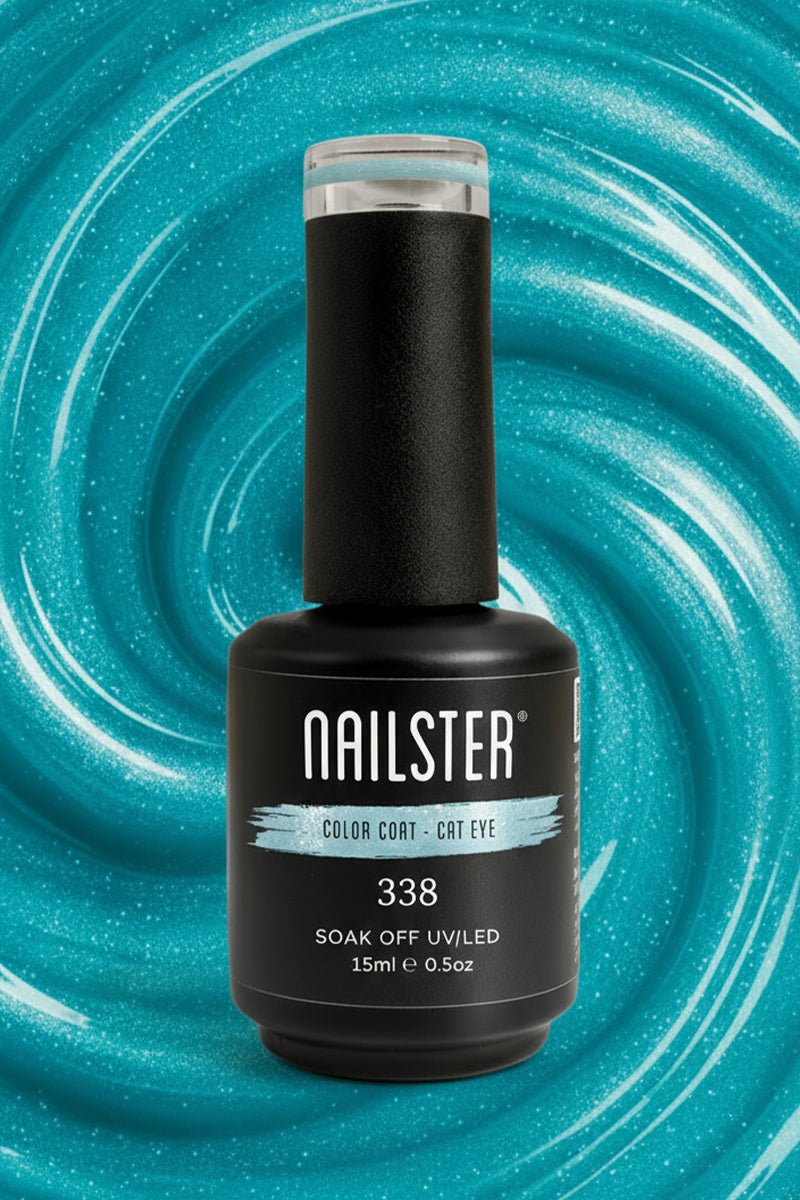 Silver Blue Cat Eye 338