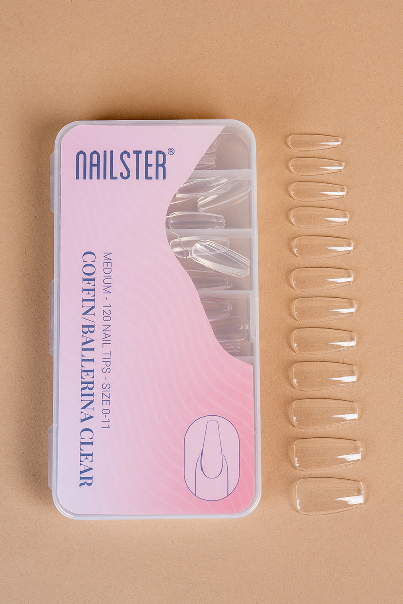Coffin Ballerina Clear Tipper Medium