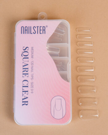 Square Medium Clear Tipper