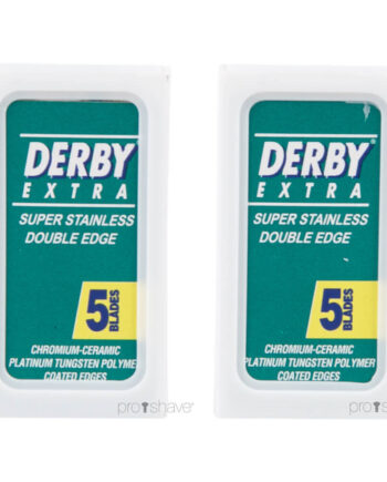 Derby Extra  Coated De-barberblade  2x5 Stk   10 Stk