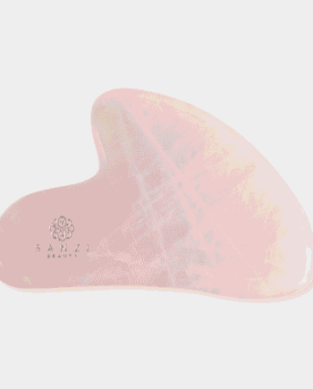 Sanzi Beauty Gua Sha Rose Quartz Round