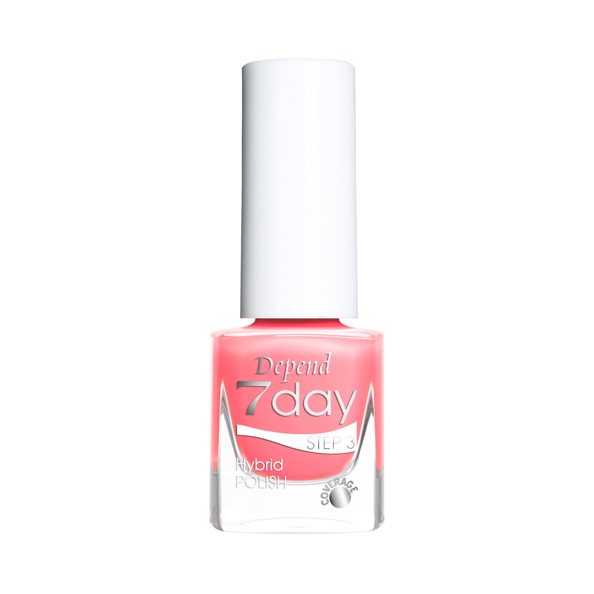 Depend 7day Nail Polish 7337 Pretty Pink   Ml