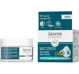 Lavera Natcreme Q10 Anti-age Lavera Basis Sensitiv