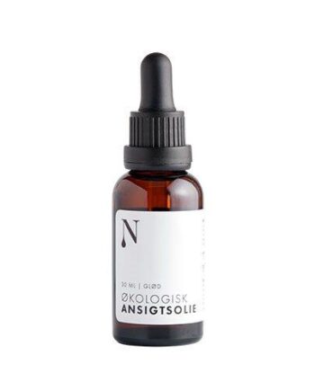 Naturlig økologisk Ansigtsolie Glød 30 Ml