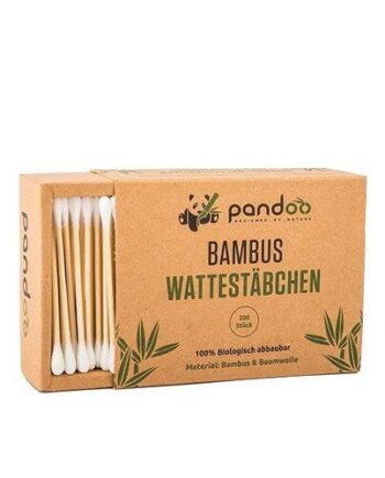 Vatpinde Af Bambus Og Bomuld 200 Stk