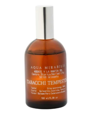 Abbate   La Mantia Aqua Mirabilis  Tabacchi Tempestosi  100 Ml