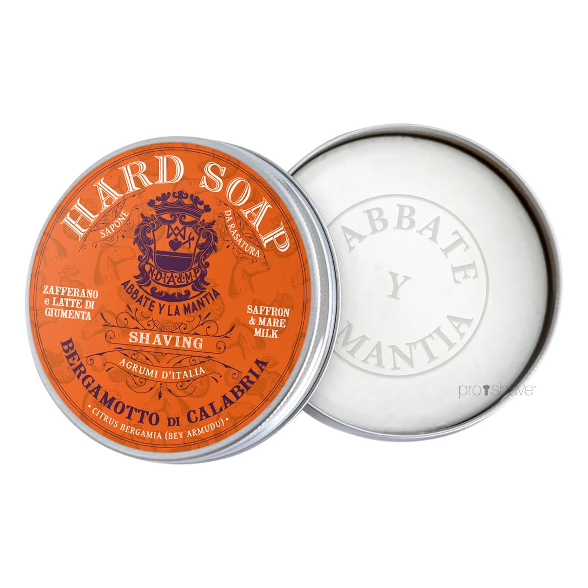 Abbate La Mantia Barbersæbe Agrumi Di Calabria 80 Gr