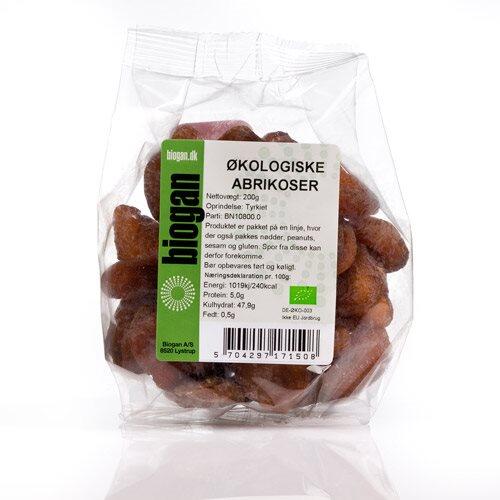 Abrikoser økologiske 200 Gram