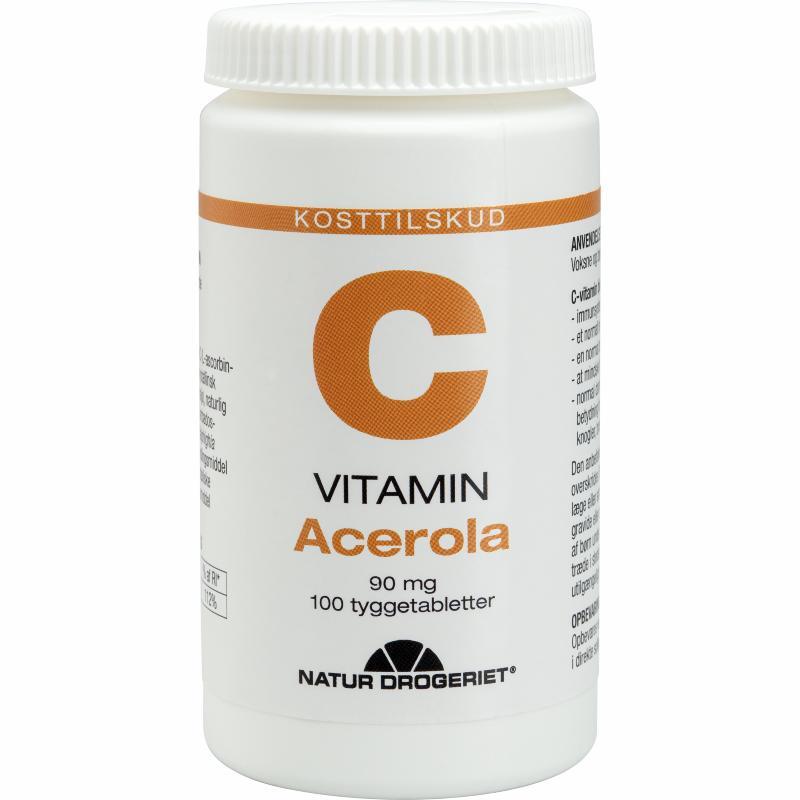Acerola Med  -vitamin 100 Tabletter