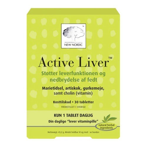 Active Liver 30 Tabletter