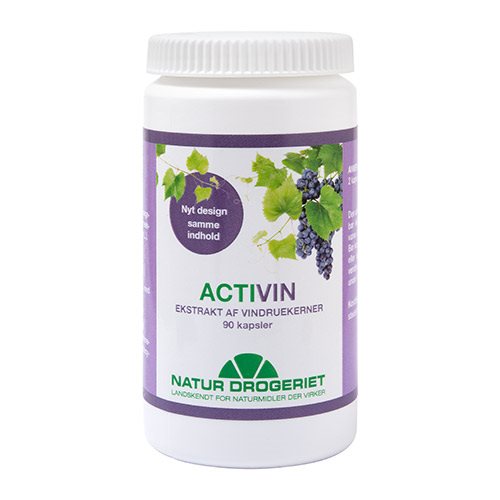 Activin   Vindruekerneekstrakt 90 Kapsler