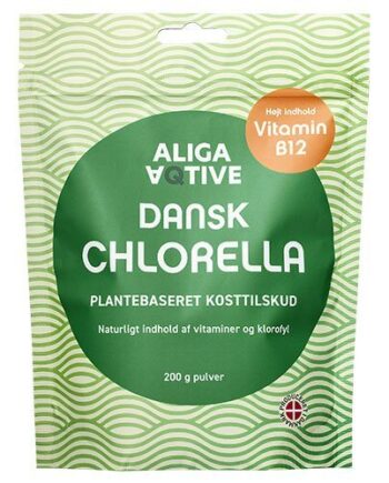 Aliga Aqtive Dansk Chlorella Pulver  200g